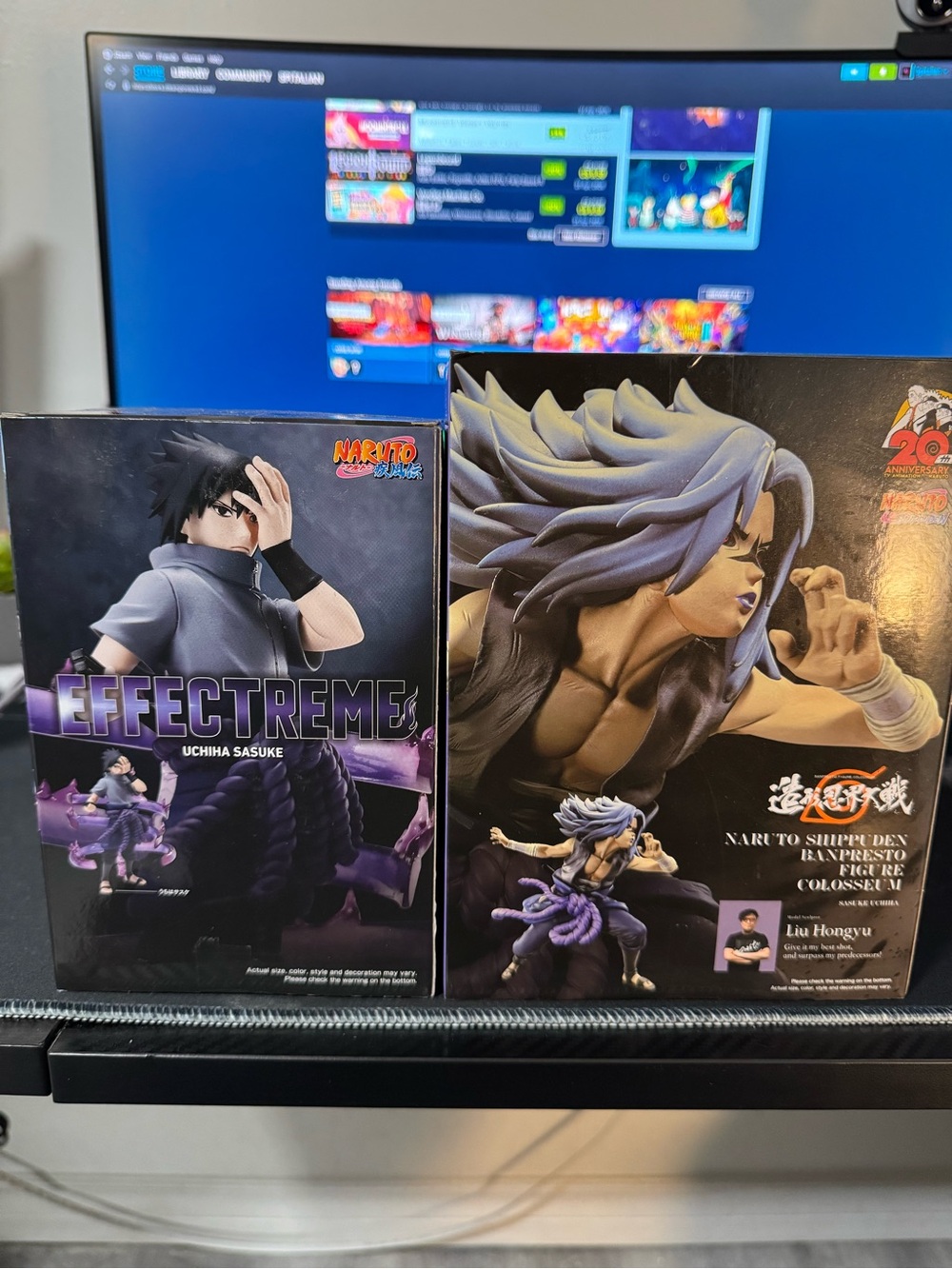 Bandai Naruto Action Figure — Sasuke - Picture 2 of 2